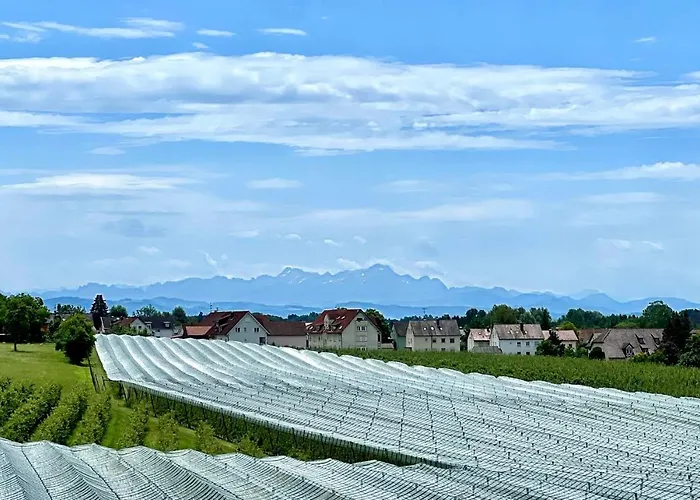 Panorama Domizil Mit Alpenblick Balkon