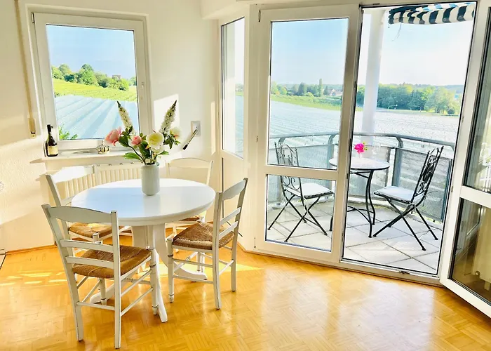 Panorama Domizil Mit Alpenblick Balkon Apartman *